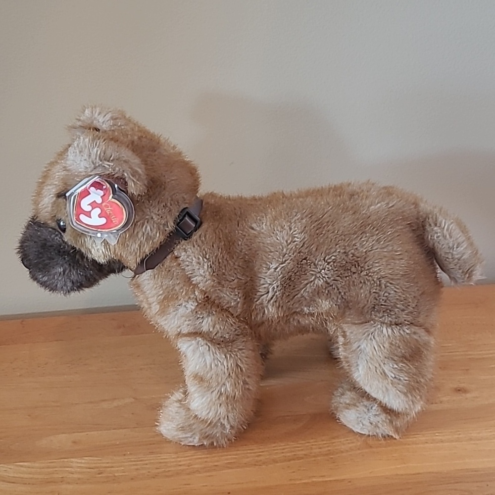 TY CLASSIC COLLECTION Retired 2000 'Sheriff' German Shepherd Plush Dog